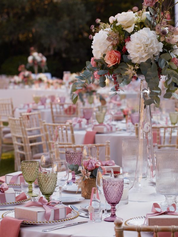 Pink Gold Wedding – Wedding at Ktima Orizontes in Greece