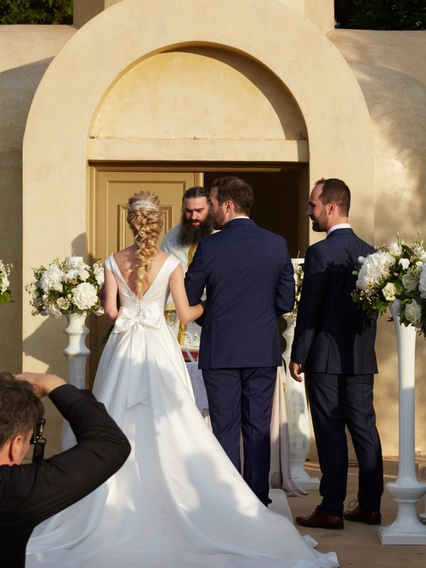 Wedding Ceremony – Church at Ktima Orizontes in Greece