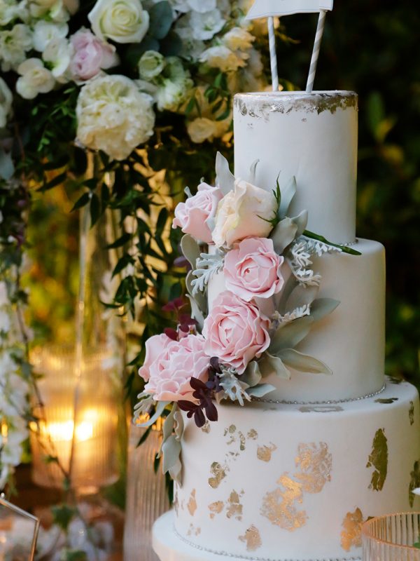 Romantic Pink & White Wedding – Wedding at Ktima Orizontes in Greece